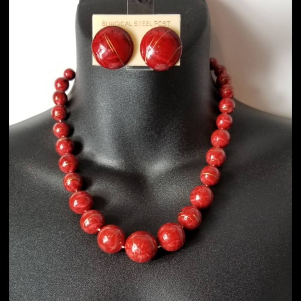 Vintage Necklace & Earring set